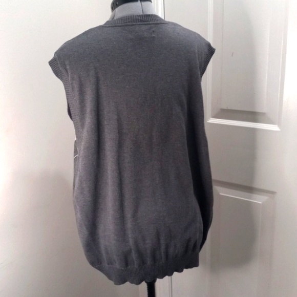 Club Room, Pullover Argyle Vest 100% Cotton Size XL - Picture 2 of 4